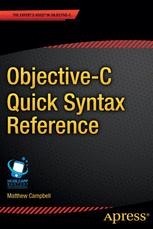 Objective-C Quick Reference Book Image